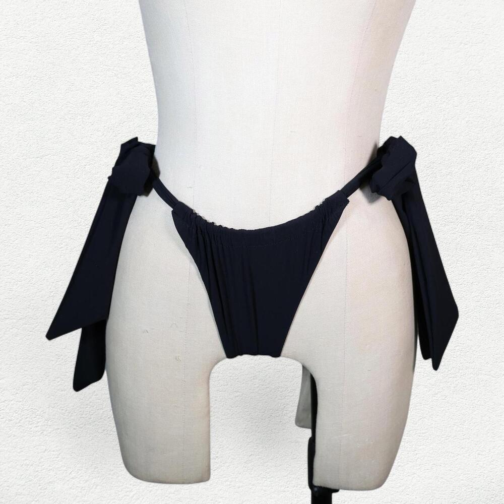 Faithfull Costa Bikini Bottoms in Black
